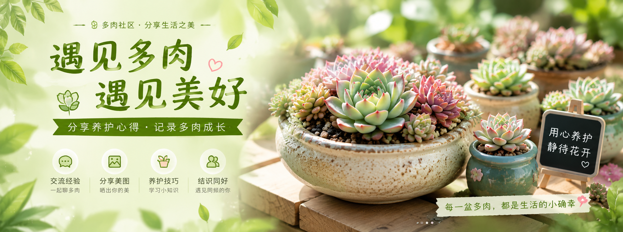 发现生活的小确幸,记录植物成长的每一条